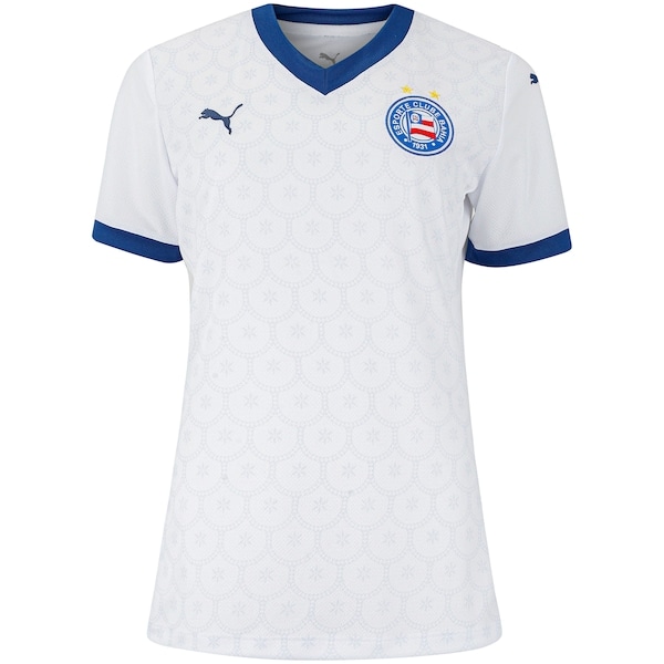 Imagem principal Camisa do Bahia I 25/26 Torcedor Puma Feminina Puma BRANCO