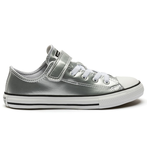 Imagem principal Tênis Infantil Converse Chuck Taylor All Star 1v Shine Converse PRATA/BRANCO