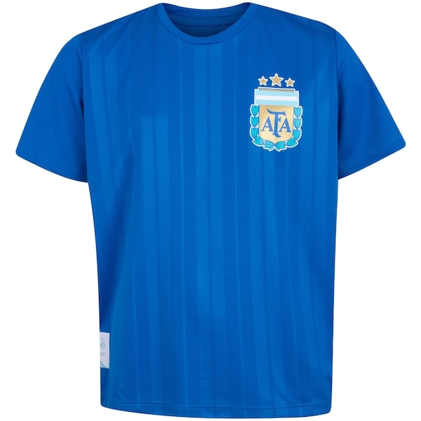 Imagem principal Camiseta da Seleção da Argentina AFA Embossed Infantil Afa AZUL