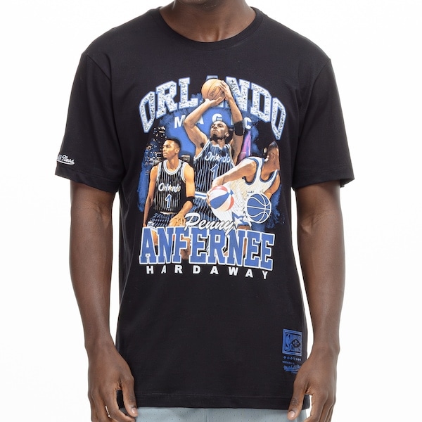 Imagem principal Camiseta Mitchell & Ness Orlando Magic Hardaway NBA Masculina Mitchell And Ness PRETO