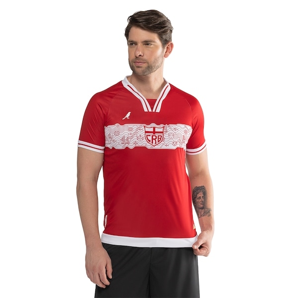 Imagem principal Camisa CRB II 25/26 Torcedor Bomache Masculina Bomache VERMELHO