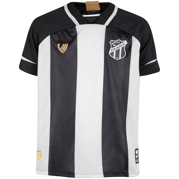 Imagem principal Camisa do Ceará I Vozão Torcedor Infantil Vozao PRETO/BRANCO