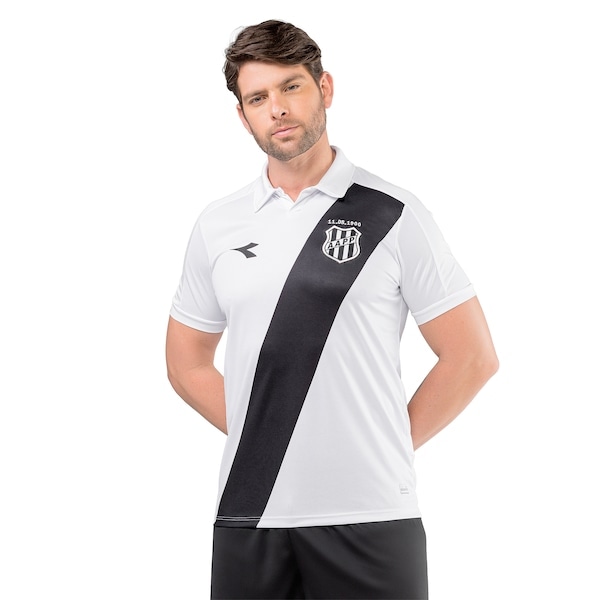 Imagem principal Camisa Ponte Preta I 25/26 Torcedor Diadora Masculina Diadora BRANCO