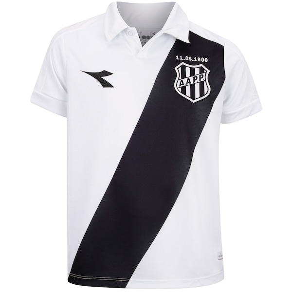 Imagem principal Camisa do Ponte Preta I 26/27 Torcedor Diadora Juvenil Diadora BRANCO
