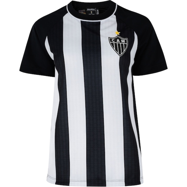 Imagem principal Camiseta do Atlético-MG Berro Braziline Feminina braziline PRETO