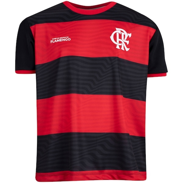 Imagem principal Camiseta do Flamengo Emoção Braziline Infantil braziline VERMELHO/PRETO