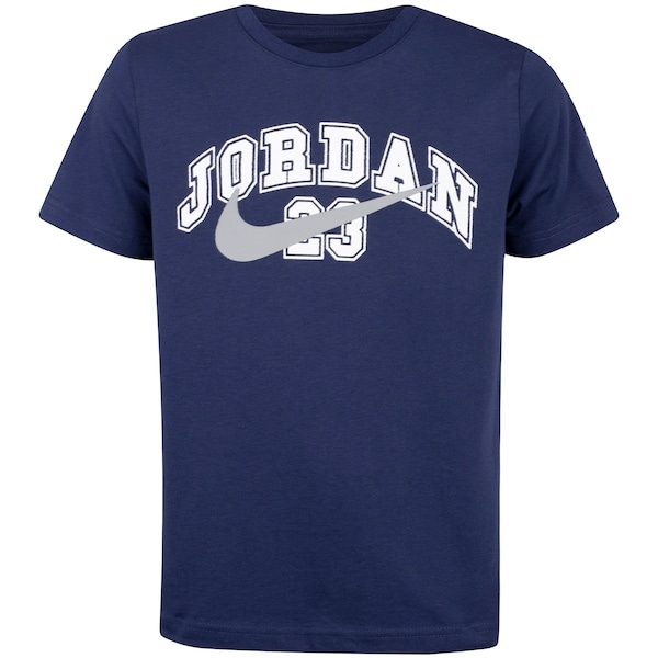 Imagem principal Camiseta Nike Jordan Most Valuable Player Juvenil Nike AZUL ESC/BRANCO
