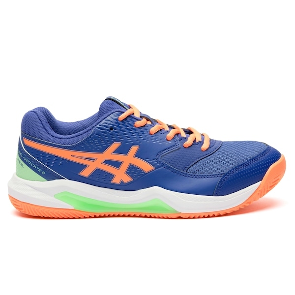 Imagem principal Tênis Masculino ASICS Gel-Dedicate 8 Padel ASICS AZUL/LARANJA