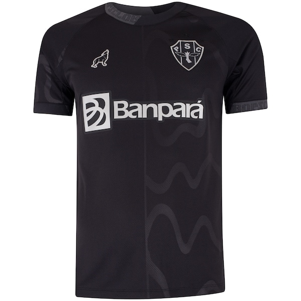 Imagem principal Camisa do Paysandu III 25/26 Torcedor Lobo Masculina Betel PRETO