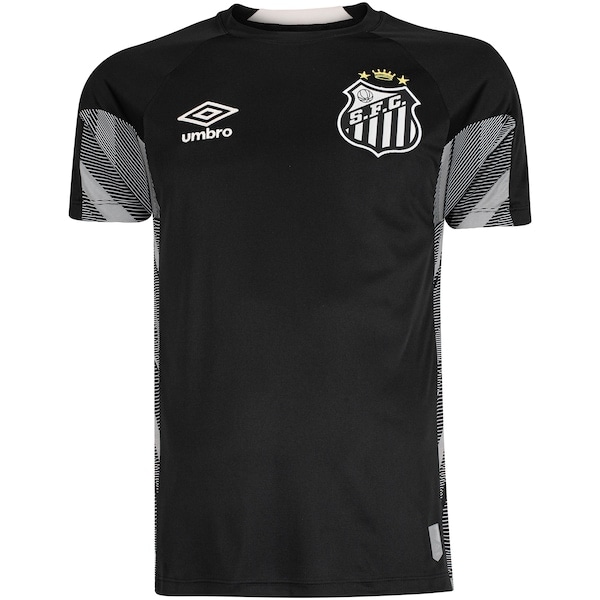 Imagem principal Camisa do Santos 25/26 Goleiro Umbro Masculina Umbro PRETO/BEGE