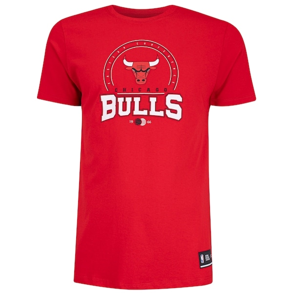 Imagem principal Camiseta Chicago Bulls NBA Circles Bulls N0915 Masculina NBA VERMELHO