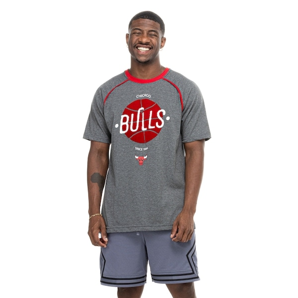 Imagem principal Camiseta Chicago Bulls NBA Especial N570A Masculina NBA PRETO MESCLA