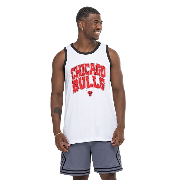 Imagem principal Camiseta Regata Chicago Bulls NBA Heritage N0637 Masculina NBA BRANCO