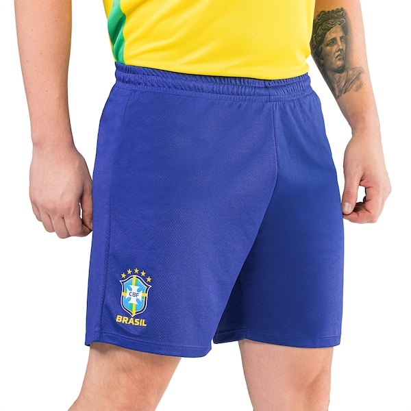 Imagem principal Calção da Seleção CBF 26/27 Masculino Cbf AZUL ESCURO