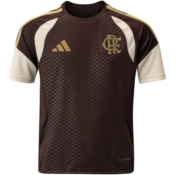 Imagem principal Camisa do Flamengo Treino Atleta 26/27 adidas Infantil Adidas MARROM