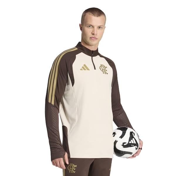 Imagem principal Jaqueta do Flamengo Treino 26/27 adidas Masculina Adidas BEGE