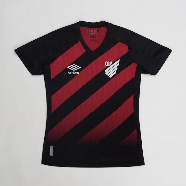 Imagem principal Camisa do Athletico Paranaense I 26/27 Torcedor Umbro Feminina Umbro PRETO/VERMELHO