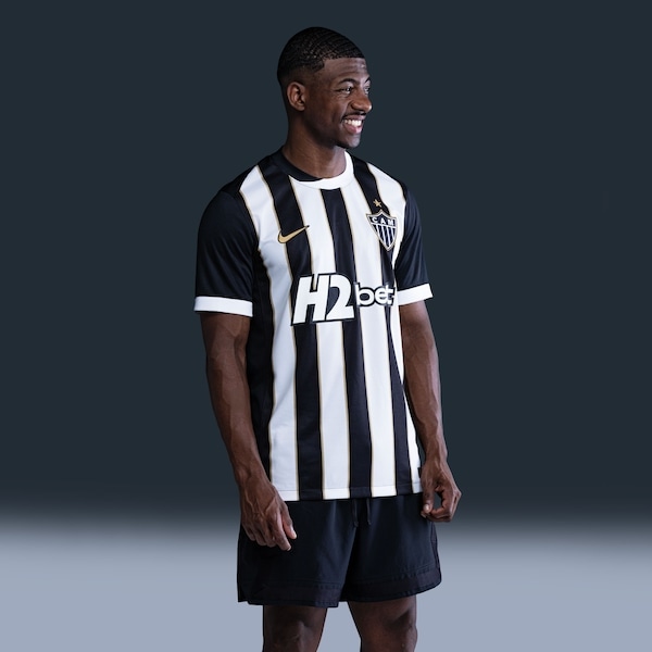 Imagem principal Camisa do Atletico-MG I 26/27 Torcedor Nike Masculina Nike PRETO/BRANCO