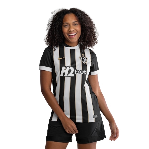 Imagem principal Camisa do Atletico-MG I 26/27 Torcedor Nike Feminina Nike PRETO