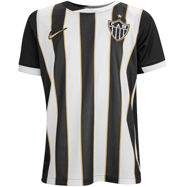 Imagem principal Camisa do Atletico-MG I 26/27 Torcedor Nike Infantil Nike PRETO/BRANCO