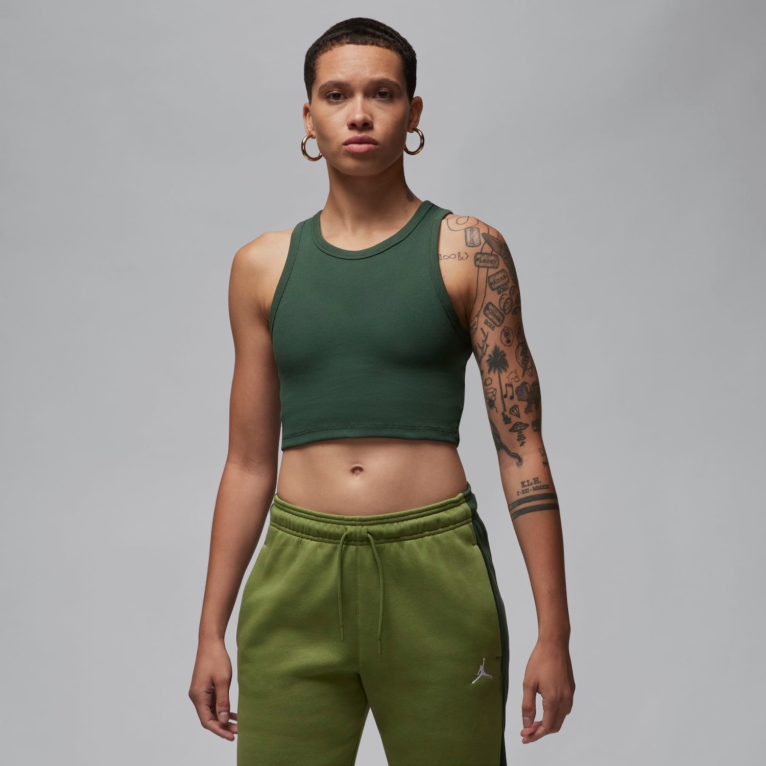 Imagem principal Regata Jordan Feminina Jordan Verde