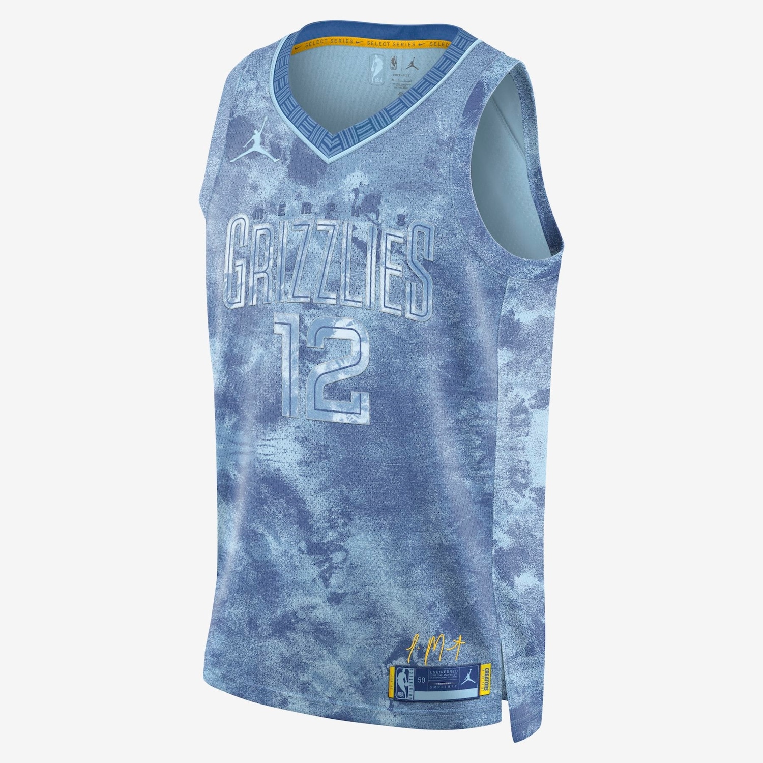 Imagem principal Regata Jordan Memphis Grizzlies Ja Morant Edição Especial Masculina Nike Azul