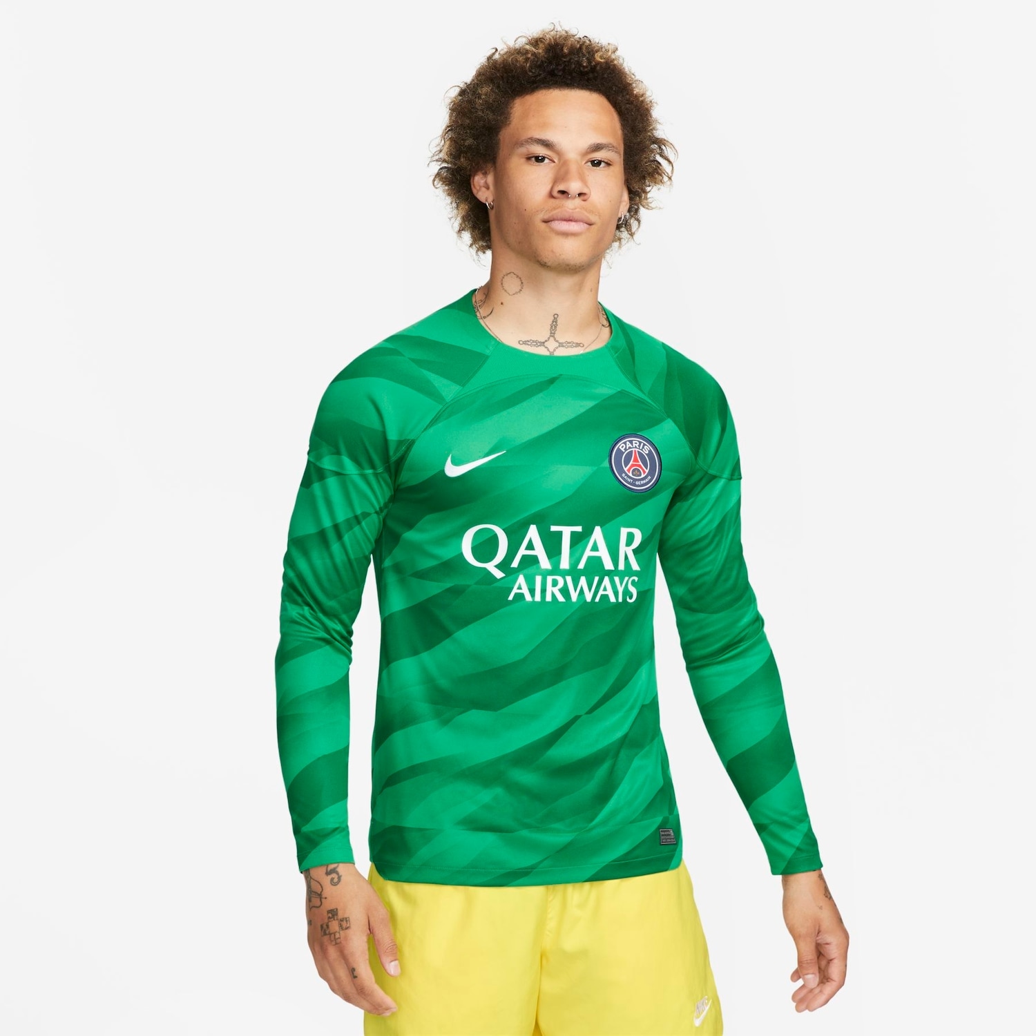 Imagem principal Camisa de Goleiro Nike Paris Saint-Germain 2023/24 Masculina Nike Verde