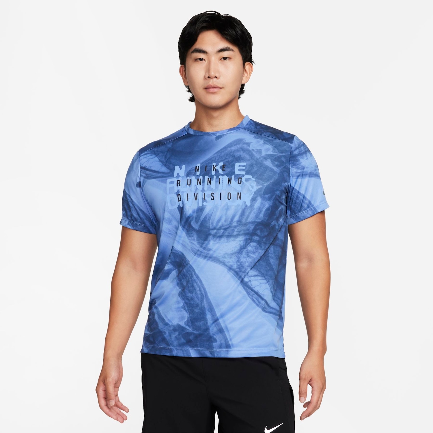Imagem principal Camiseta Nike Run Division Rise 365 Masculina Nike Azul