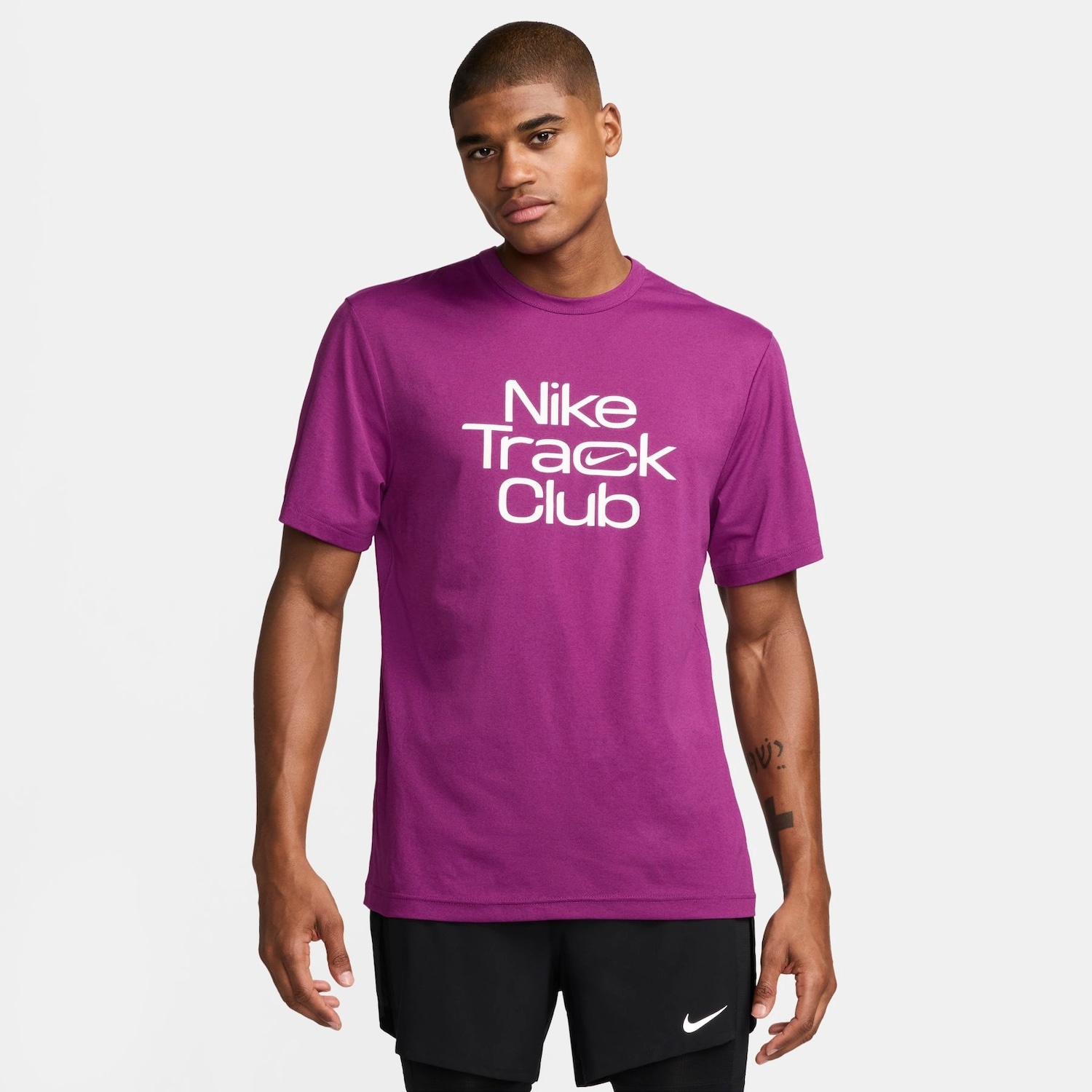 Imagem principal Camiseta Nike Track Club Masculina Nike Branco