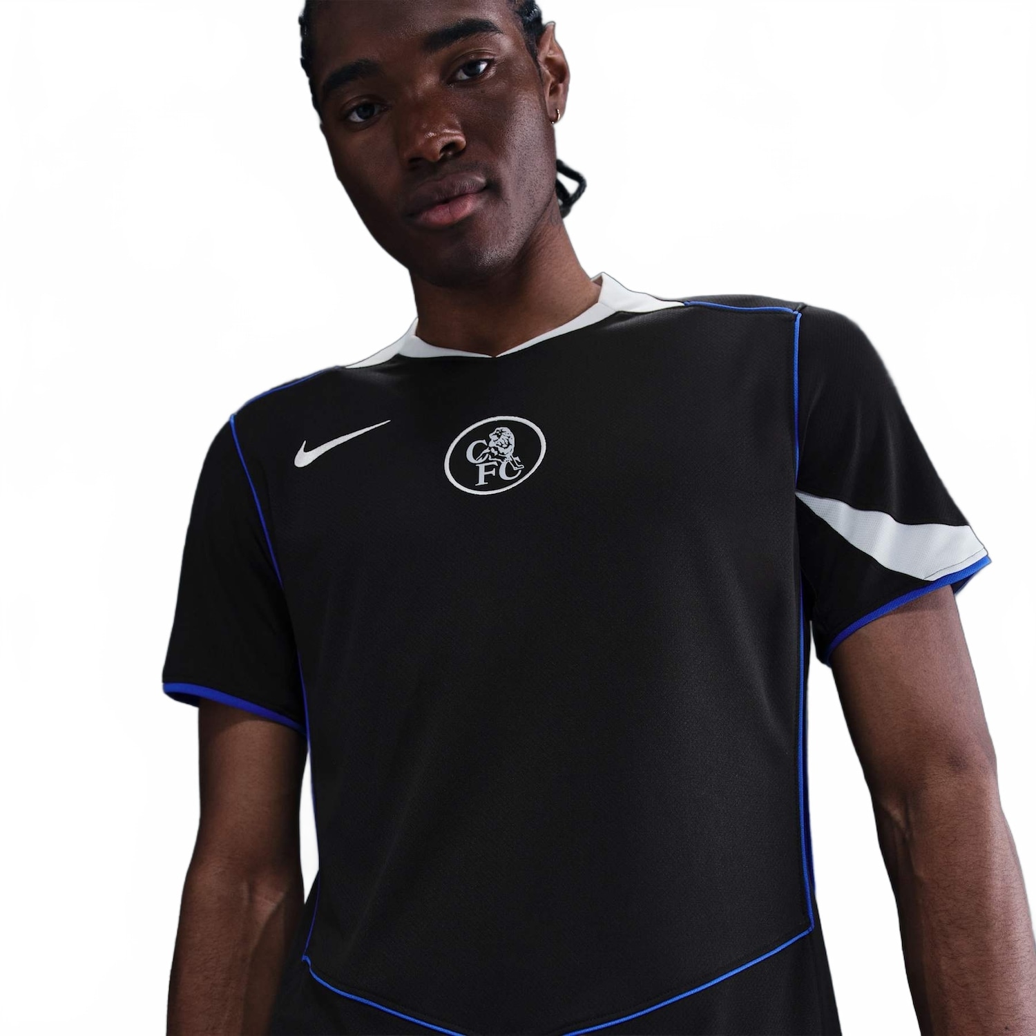 Imagem principal Camisa Chelsea Nike Total 90 III 2025/26 Torcedor Pro Masculina Nike Preto