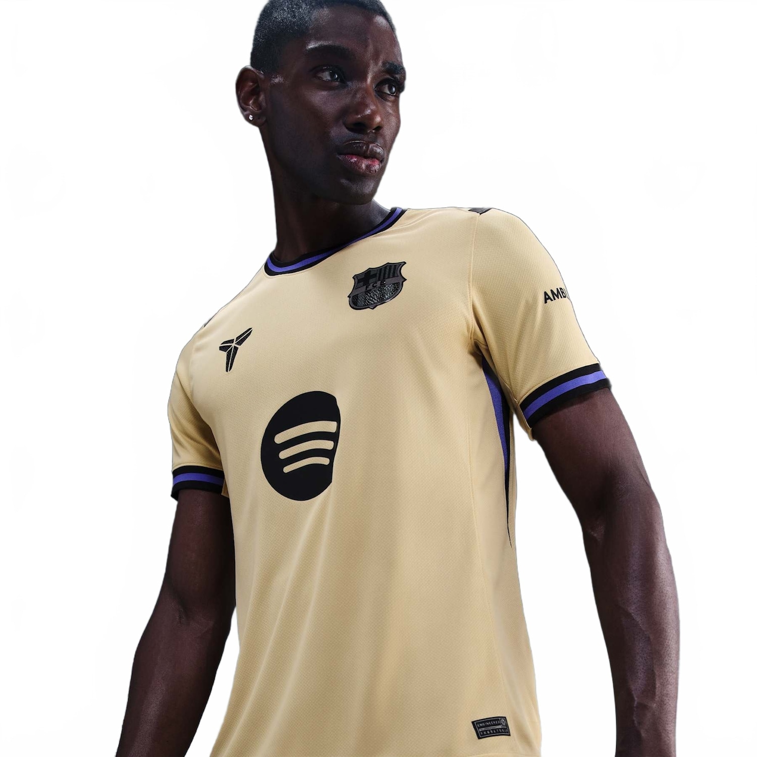 Imagem principal Camisa Barcelona Nike Kobe II 2025/26 Torcedor Pro Masculina Nike Bege