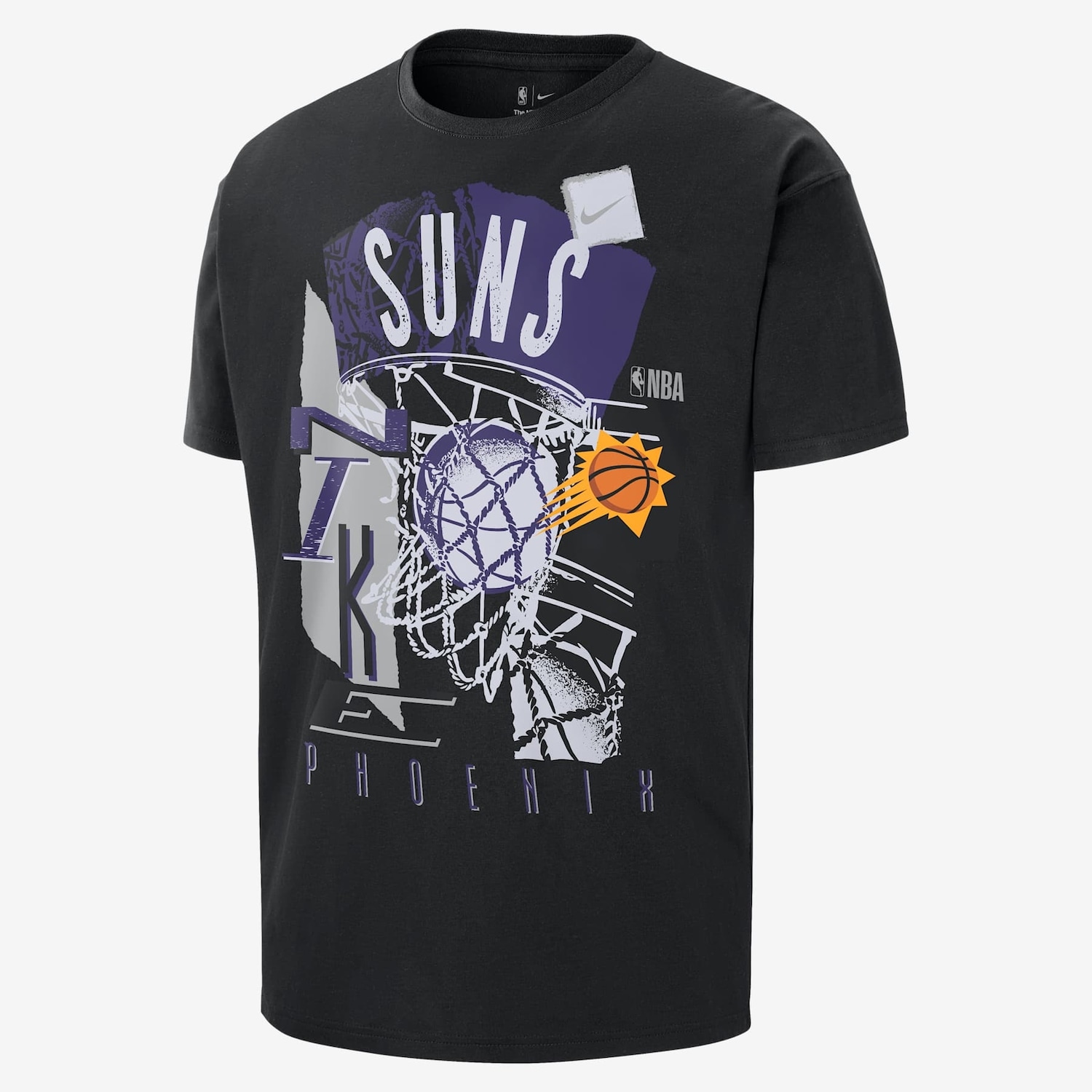 Imagem principal Camiseta Phoenix Suns NBA Nike Masculina Nike Preto