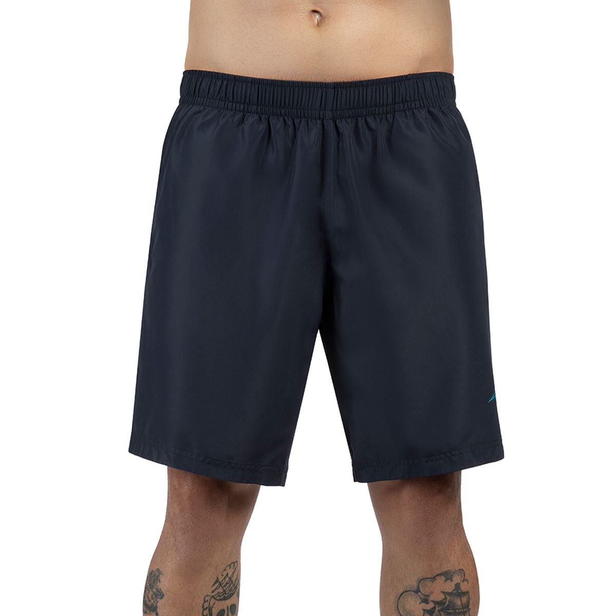 Imagem principal Bermuda de Treino Masculina Mizuno Run Bird Azul Mizuno