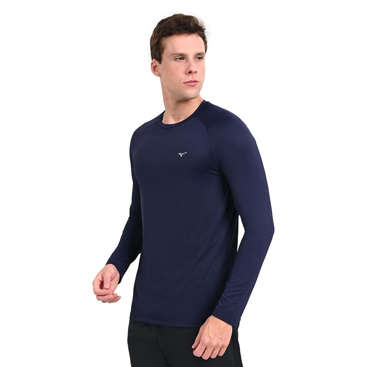 Imagem principal Camiseta Manga Longa de Treino Masculina Mizuno Pro Uv +50 Azul Mizuno