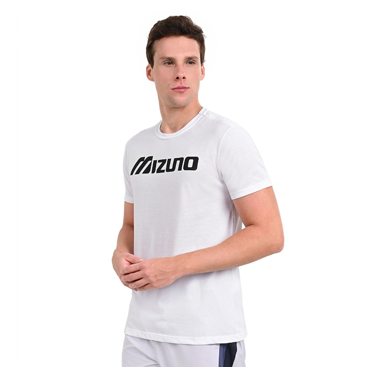 Imagem principal Camiseta Casual Masculina Mizuno Big Logo Branco Mizuno