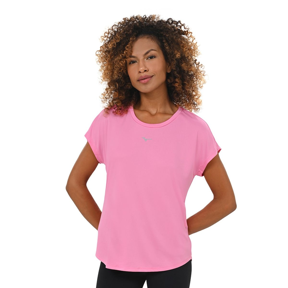 Imagem principal Camiseta de Treino Feminina Mizuno Spark New Rosa Mizuno