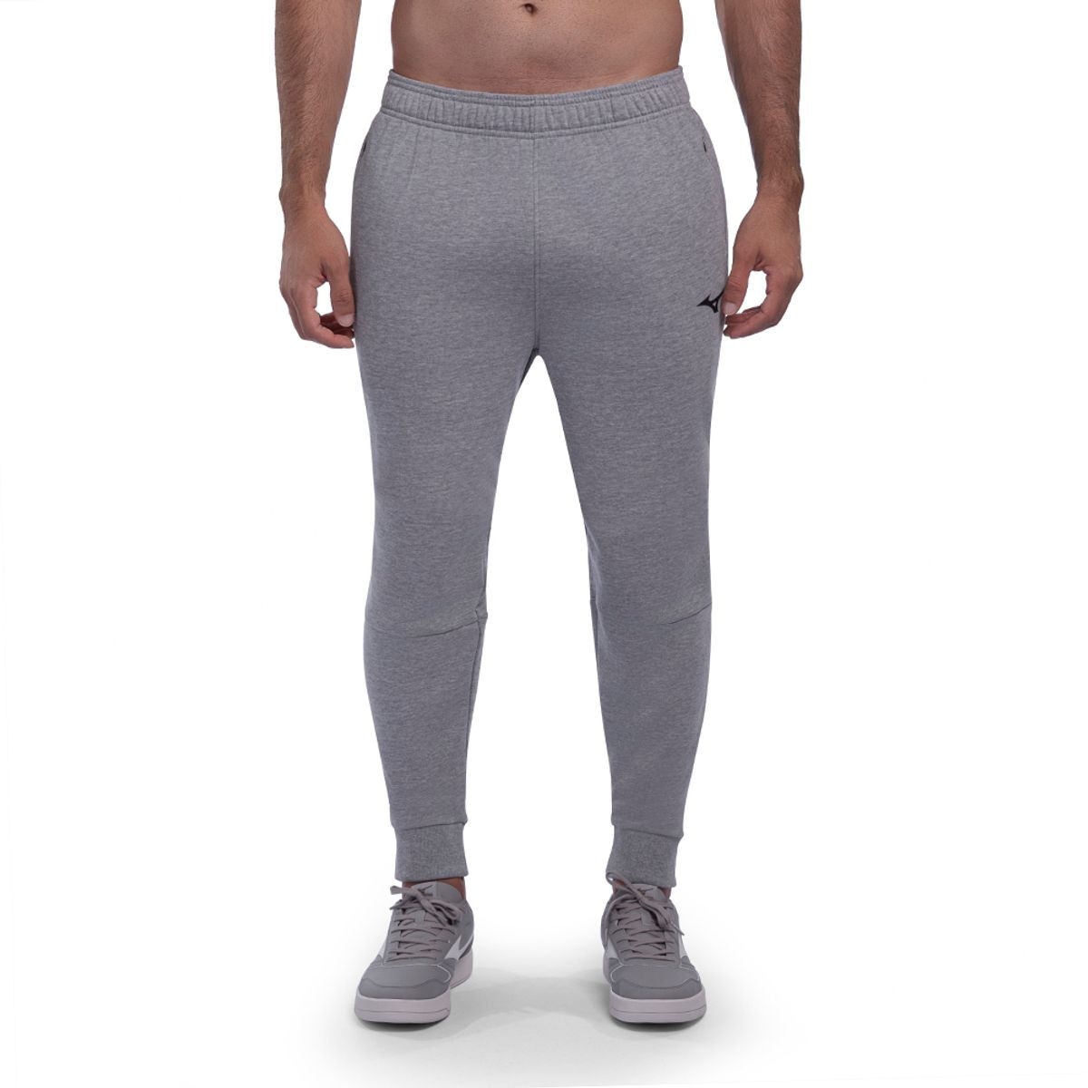 Imagem principal Calça Mizuno Soft Jogger Masculina Cinza Mizuno