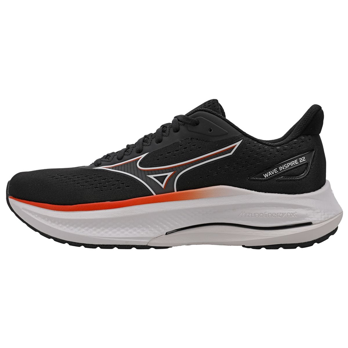 Imagem principal Tênis de Corrida Mizuno Wave Inspire 22 Masculino Preto Mizuno