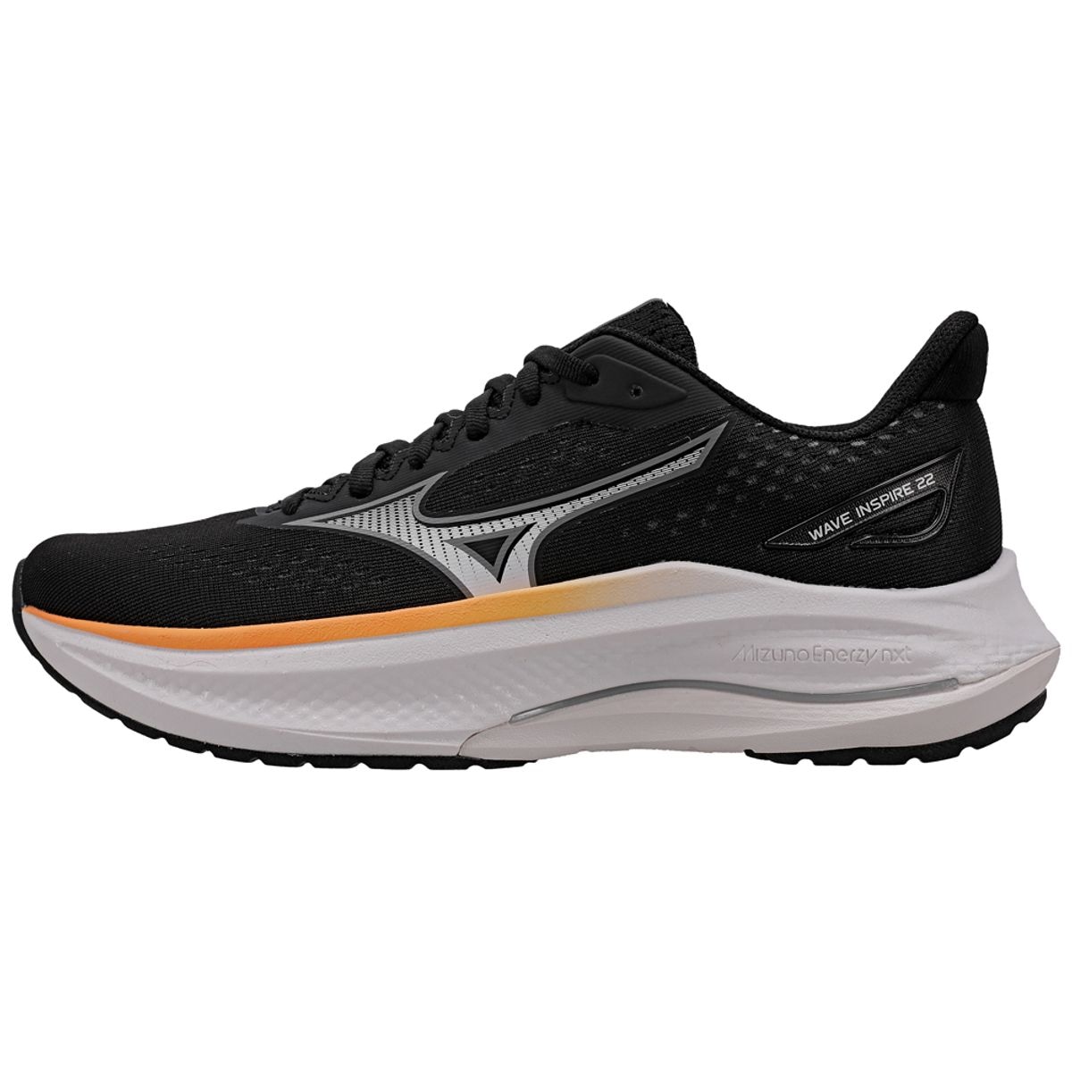 Imagem principal Tênis de Corrida Mizuno Wave Inspire 22 Feminino Preto Mizuno