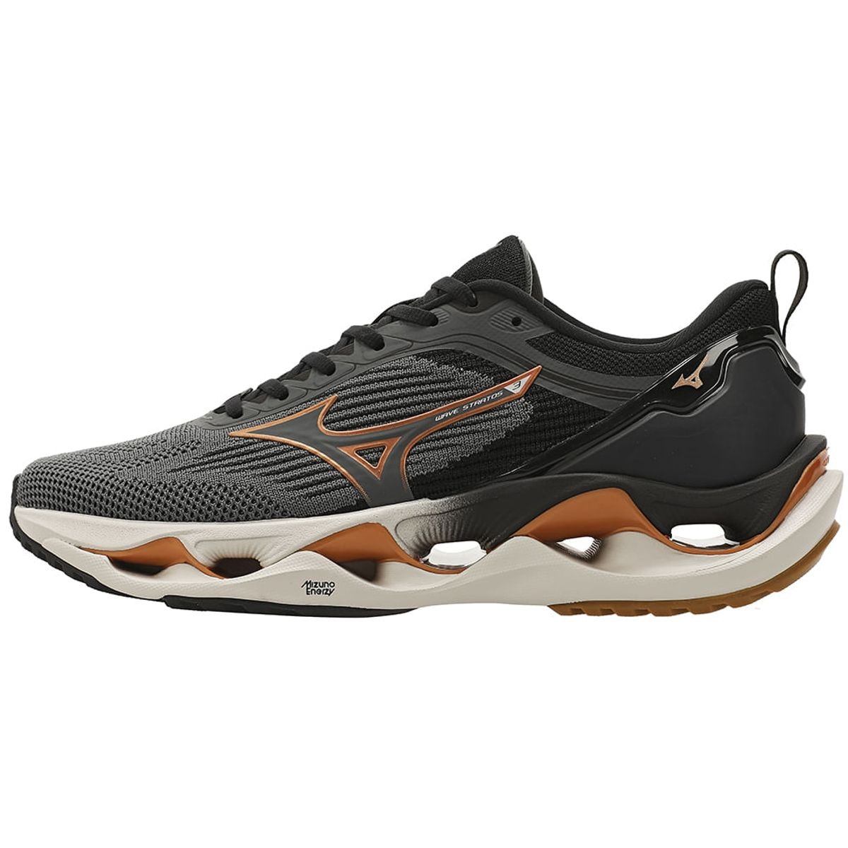 Imagem principal Tênis de Corrida Mizuno Wave Stratos 3 Cinza Mizuno
