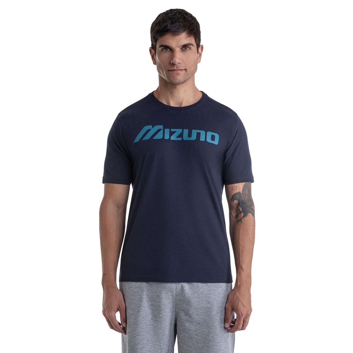 Imagem principal Camiseta Mizuno Big Logo Azul Mizuno