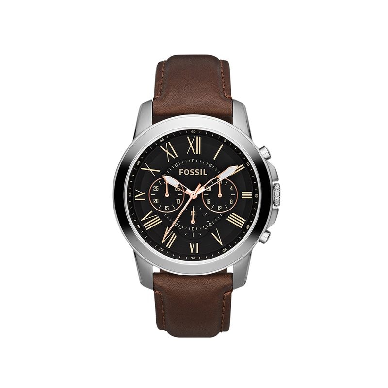 Imagem principal Relógio Fossil Masculino Em Couro Marrom - Relogio Fossil Masculino em Couro Marrom Fossil