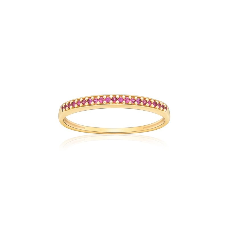 Imagem principal Anel em Ouro Amarelo com Rubi Monte Carlo