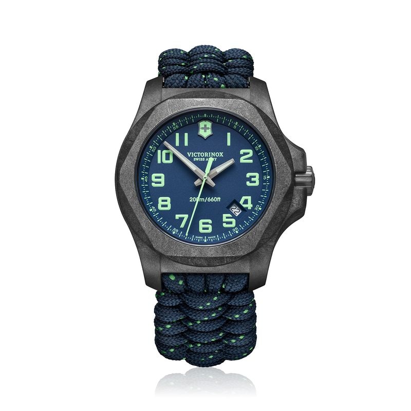 Imagem principal Relógio Victorinox I.N.O.X. Carbon Masculino com Pulseira Paracord Azul 241860 Victorinox