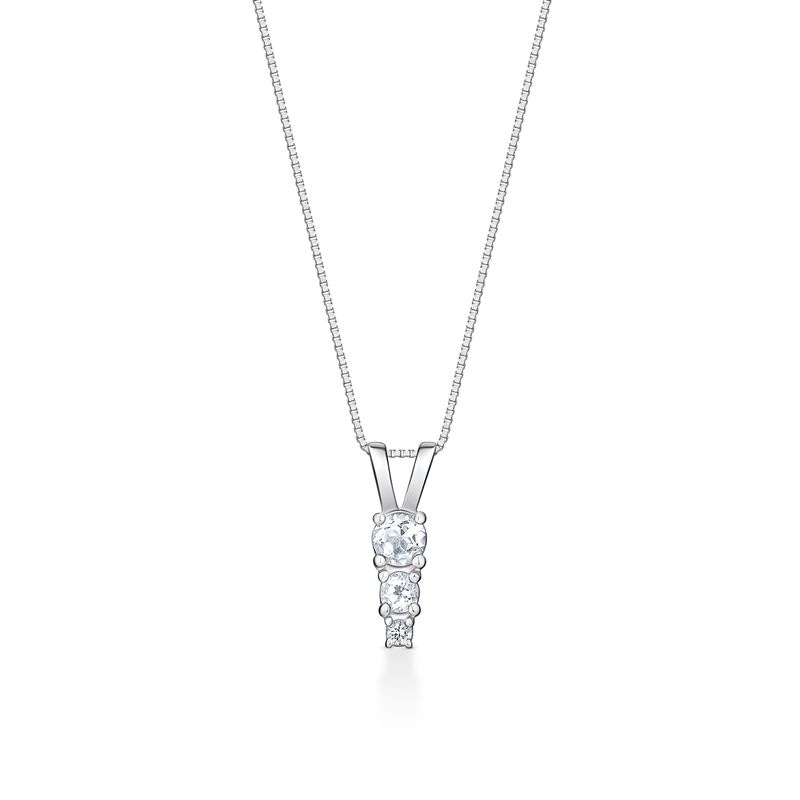Imagem principal Pingente com Topázio em Prata 925 Monte Carlo