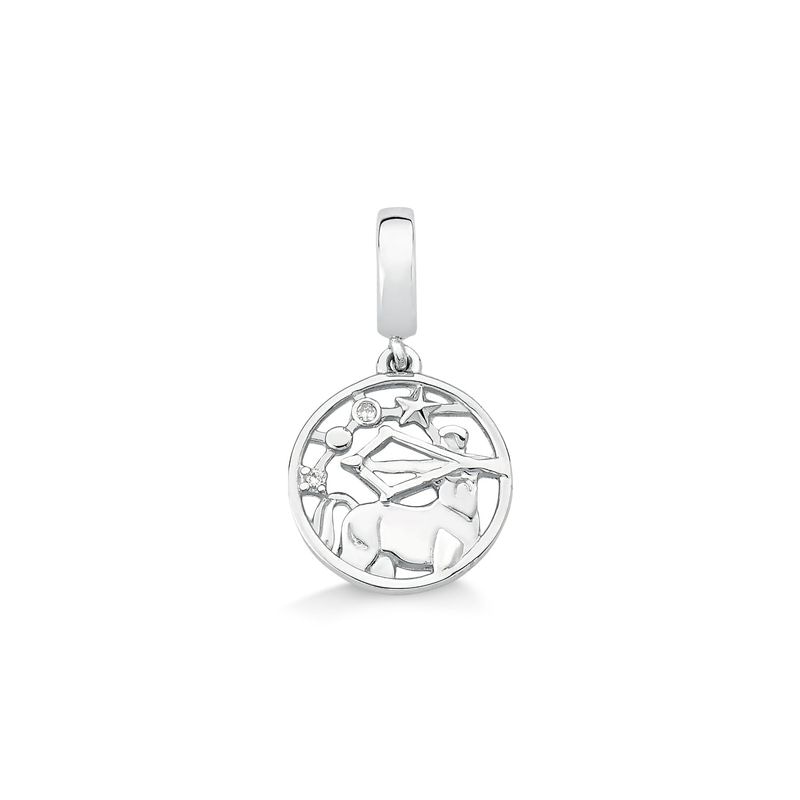 Imagem principal Charm Sagitário Cravejado em Prata 925 Jolie by Monte Carlo