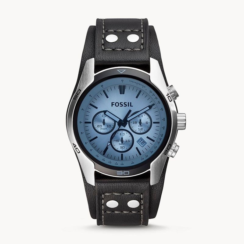 Imagem principal Relógio Fossil Masculino em Couro Preto Fossil