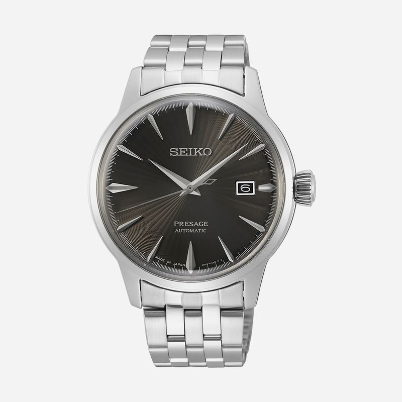 Imagem principal Relógio Seiko Pressage Automático Masculino em Aço Prateado Seiko