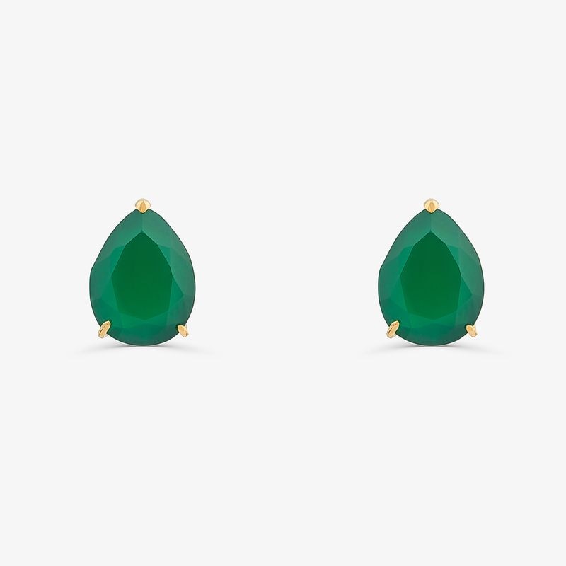 Imagem principal Brinco Com Quartzo Verde em Ouro Amarelo 18k Monte Carlo