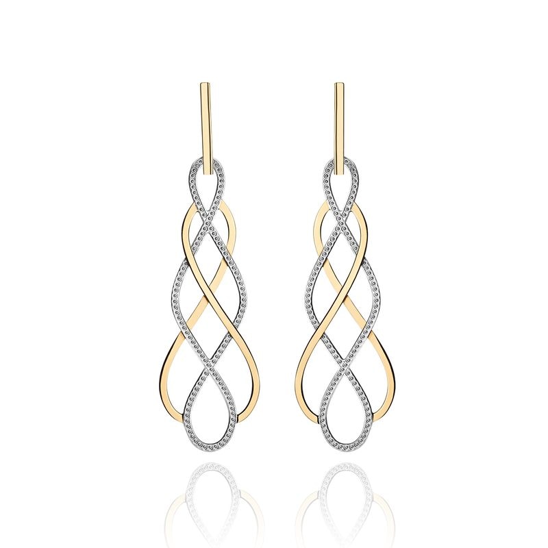 Imagem principal Brinco Pêndulo em Ouro Amarelo 18k Monte Carlo